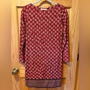 MICHAEL Michael Kors long-sleeve sheath dress with floral print women’s S